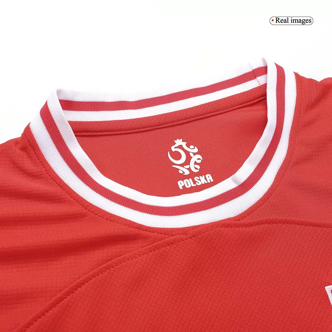 Poland Football Baseball Jersey Polska World Cup 2022 White Ver.02 LT14 in  2023