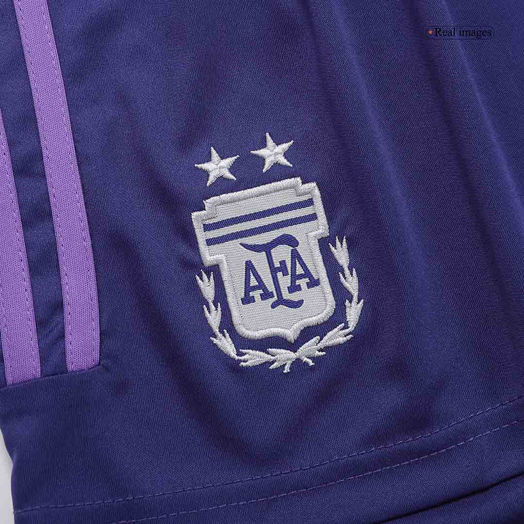 Argentina Away Soccer Shorts 2022 - soccerdeal