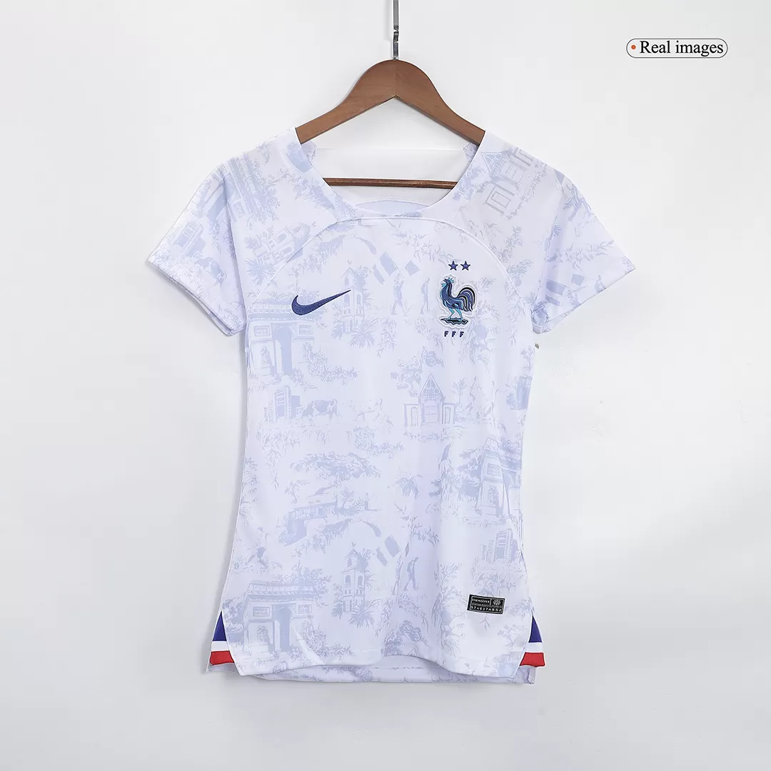 Women's France Away Soccer Jersey 2022