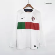 Portugal Away Long Sleeve Soccer Jersey 2022 - soccerdealshop