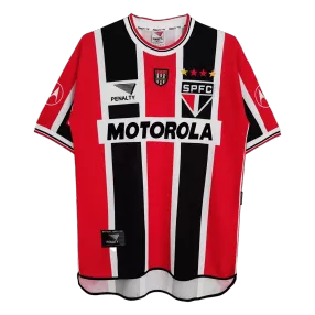 Retro 2000 Sao Paulo FC Away Soccer Jersey - soccerdeal