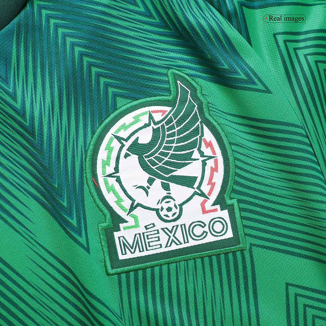 Mexico Home Long Sleeve Soccer Jersey 2022 - soccerdeal