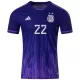 Authentic L. MARTINEZ #22 Argentina Away Soccer Jersey 2022 - soccerdeal