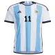 Authentic DI MARIA #11 Argentina Home Soccer Jersey 2022 - soccerdeal