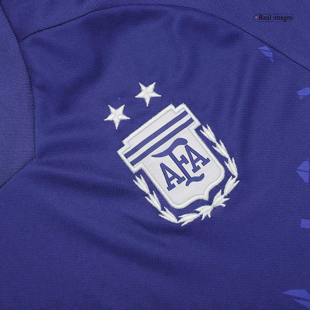 Argentina Away Purple Jersey - Messi # 10 (Size 12 Kids)