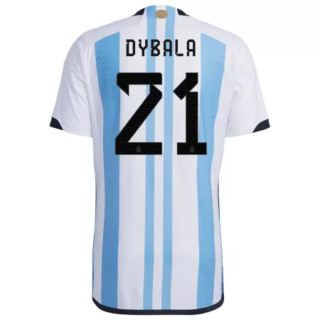 Authentic DYBALA #21 Argentina Home Soccer Jersey 2022 - soccerdeal