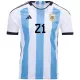 DYBALA #21 Argentina Home Soccer Jersey 2022 - soccerdeal