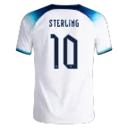 Authentic STERLING #10 England Home Soccer Jersey 2022 - soccerdealshop