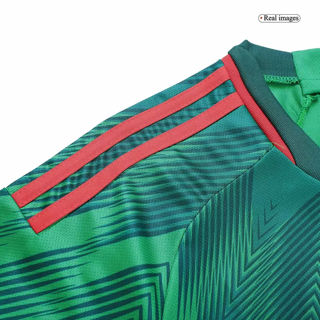 Player Version 2022 Mexico Home Soccer Jersey - Kitsociety