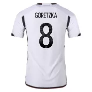 Authentic GORETZKA #8 Germany Home Soccer Jersey 2022 - soccerdealshop