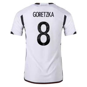 Authentic GORETZKA #8 Germany Home Soccer Jersey 2022 - soccerdeal