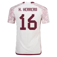 Authentic H.HERRERA #16 Mexico Away Soccer Jersey 2022 - soccerdealshop