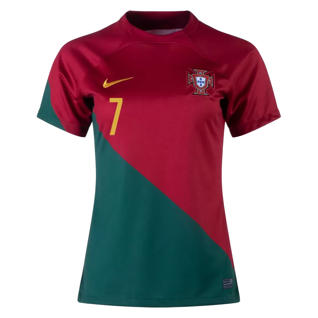 : Ronaldo #7 Portugal Home Soccer Jersey 2022/23 (Small