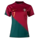 Women's RONALDO #7 Portugal Home Soccer Jersey 2022 - soccerdeal