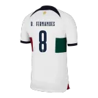 B.FERNANDES #8 Portugal Away Soccer Jersey 2022 - soccerdealshop