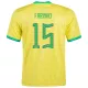 FABINHO #15 Brazil Home Soccer Jersey 2022 - soccerdeal