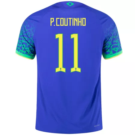 Brazil No10 Zico Away Long Sleeves Soccer Country Jersey