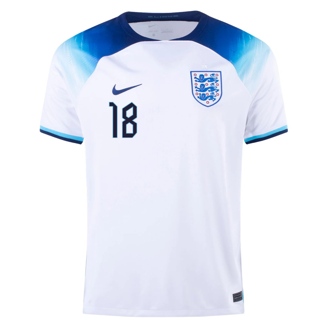 ALEXANDER-ARNOLD #18 England Home Soccer Jersey 2022 - soccerdeal
