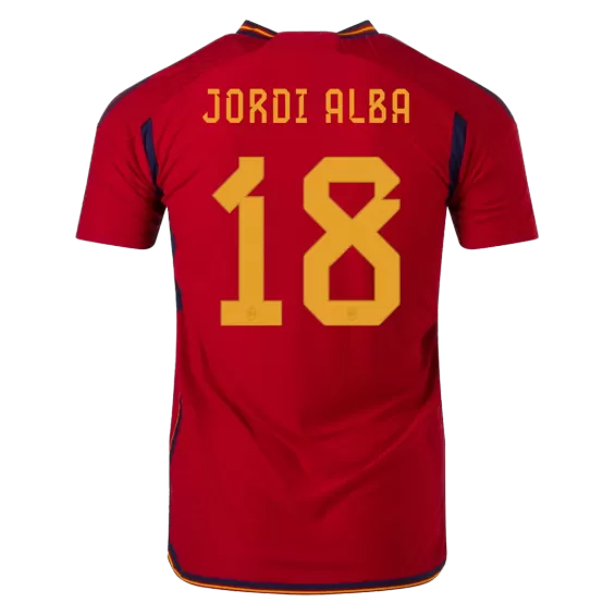 No18 Jordi Alba Away Long Sleeves Jersey