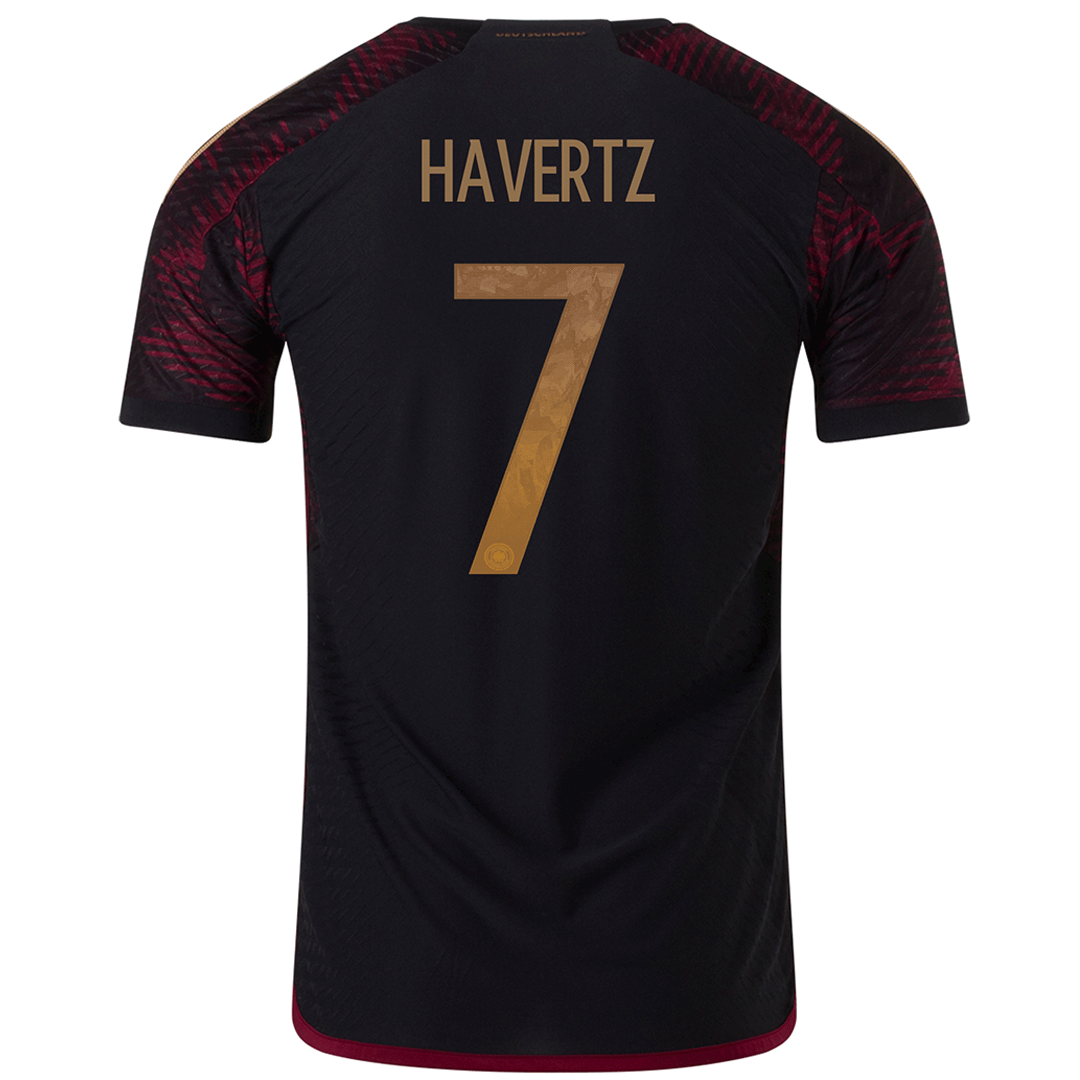 Authentic HAVERTZ #7 Germany Away Soccer Jersey 2022 - soccerdeal