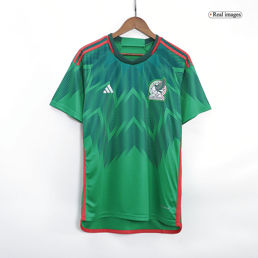 H.LOZANO #22 Mexico Home Soccer Jersey 2022 - soccerdeal