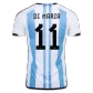 DI MARIA #11 Argentina Home Soccer Jersey 2022 - soccerdealshop