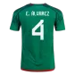 E.ÁLVAREZ #4 Mexico Home Soccer Jersey 2022 - soccerdealshop