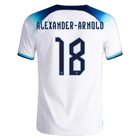 Authentic ALEXANDER-ARNOLD #18 England Home Soccer Jersey 2022 - soccerdeal