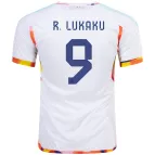 R.LUKAKU #9 Belgium Away Soccer Jersey 2022 - soccerdealshop