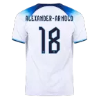 ALEXANDER-ARNOLD #18 England Home Soccer Jersey 2022 - soccerdealshop