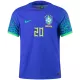Authentic VINI JR #20 Brazil Away Soccer Jersey 2022 - soccerdeal