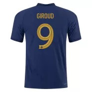 Authentic GIROUD #9 France Home Soccer Jersey 2022 - soccerdealshop