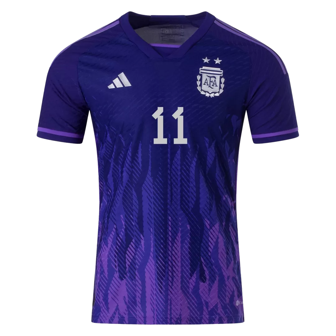 DI MARIA #11 Argentina Jersey 2022 Home -THREE STARS