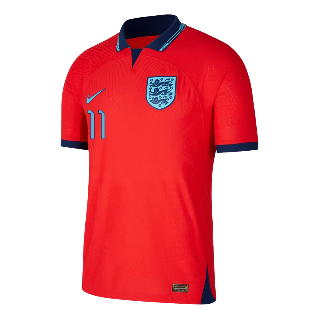Authentic RASHFORD #11 England Away Soccer Jersey 2022 - soccerdeal