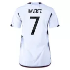 Women's HAVERTZ #7 Germany Home Soccer Jersey 2022 - soccerdealshop