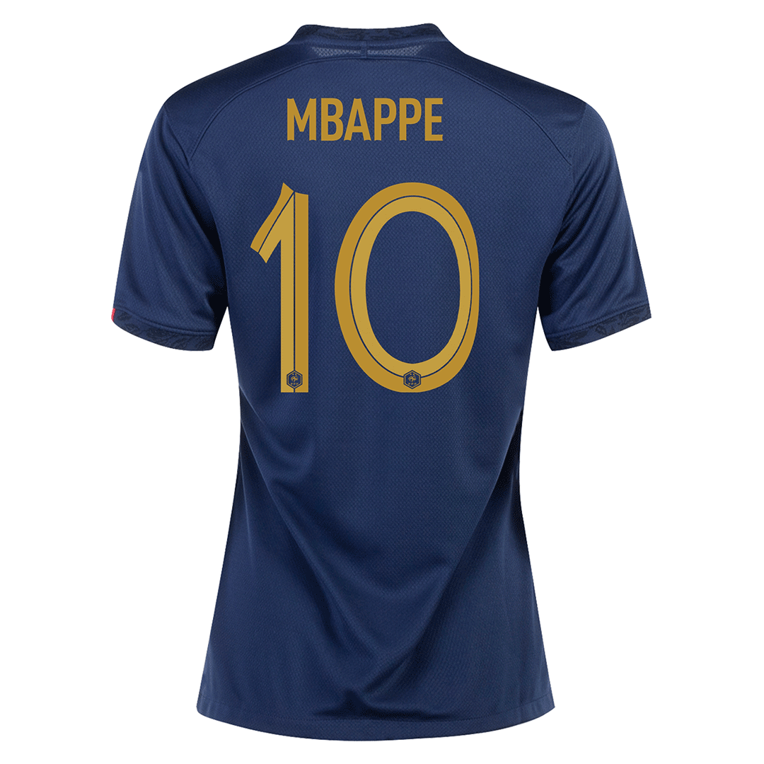 22-23 France Home 10 Mbappe Jersey Set Mbappe Jersey France 