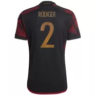RÜDIGER #2 Germany Away Soccer Jersey 2022 - soccerdealshop