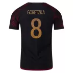Authentic GORETZKA #8 Germany Away Soccer Jersey 2022 - soccerdealshop