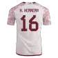 H.HERRERA #16 Mexico Away Soccer Jersey 2022 - soccerdealshop