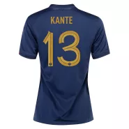 Women's KANTE #13 France Home Soccer Jersey 2022 - soccerdealshop