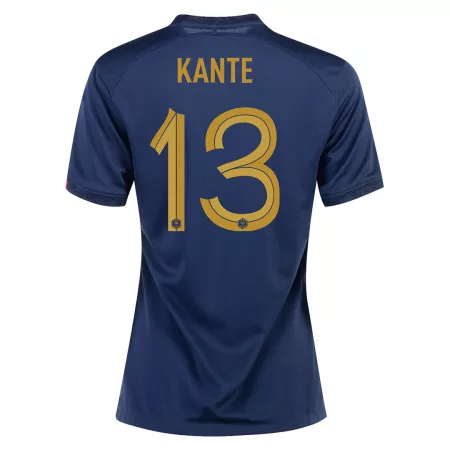 Women's KANTE #13 France Home Soccer Jersey 2022 - soccerdeal
