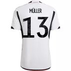 MÜLLER #13 Germany Home Soccer Jersey 2022 - soccerdealshop