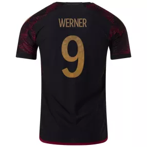 Authentic WERNER #9 Germany Away Soccer Jersey 2022 - soccerdeal