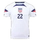 YEDLIN #22 USA Home Soccer Jersey 2022 - soccerdeal