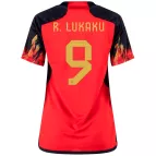 Women's R.LUKAKU #9 Belgium Home Soccer Jersey 2022 - soccerdealshop