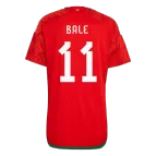 BALE #11 Wales Home Soccer Jersey 2022 - soccerdealshop