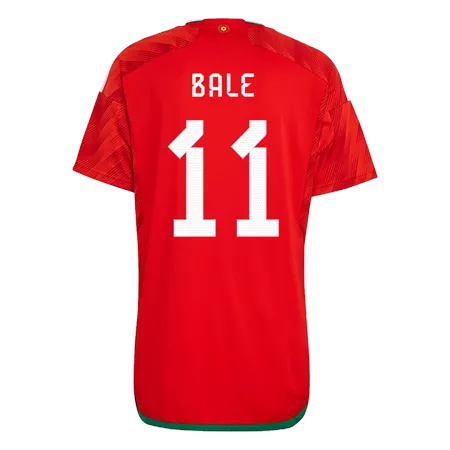 BALE #11 Wales Home Soccer Jersey 2022 - soccerdeal