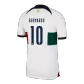 BERNARDO #10 Portugal Away Soccer Jersey 2022 - soccerdealshop
