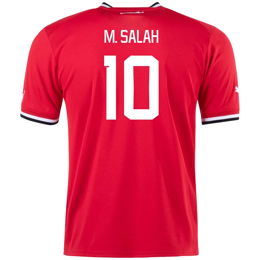 M.SALAH #10 Egypt Home Soccer Jersey 2022