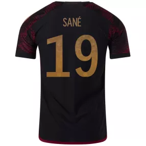 Authentic SANÉ #9 Germany Away Soccer Jersey 2022 - soccerdeal
